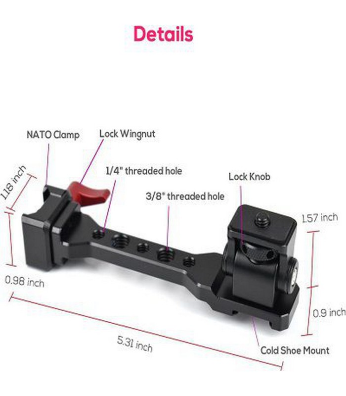 پایه نگه دارنده مانیتور رونین مدل ronin monitor mount