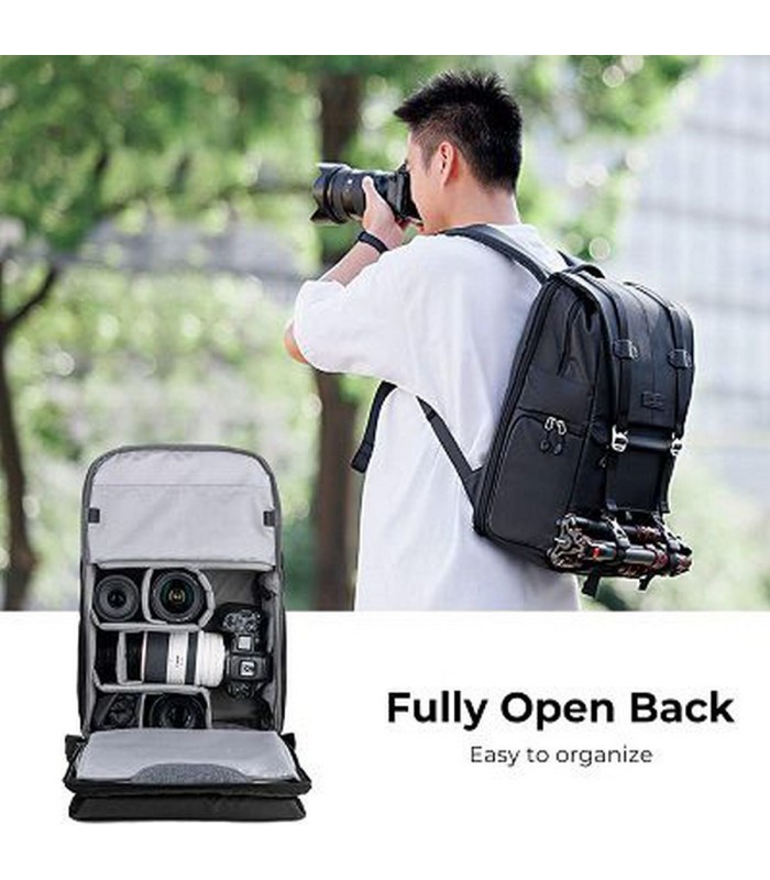 کوله پشتی دوربین کی اند اف مدل k&f camera backpack 13.092 av6