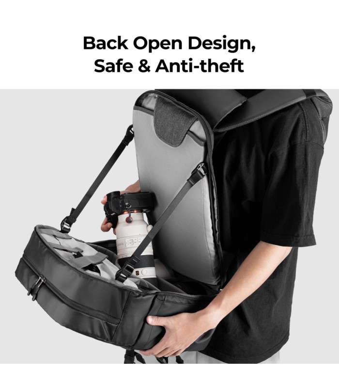 کوله پشتی دوربین کی اند اف مدل k&f camera backpack 13.092 av6