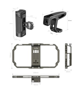 کیج موبایل اسمال ریگ مدل SmallRig Universal Phone Video kit - (کیت ویدئویی نسخه ویژه)