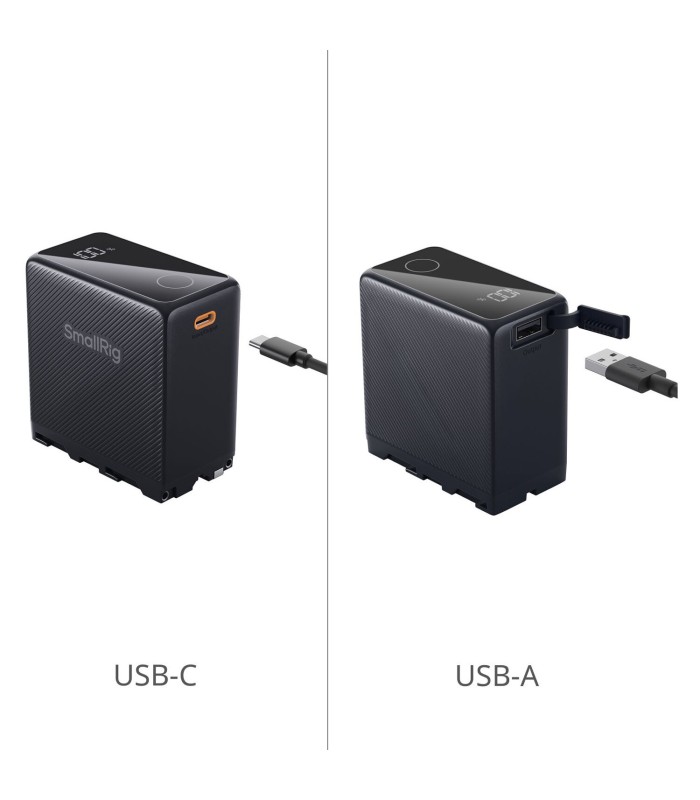 باتری دوربین اسمال ریگ مدل SmallRig L-Series/NP-F970 USB-C