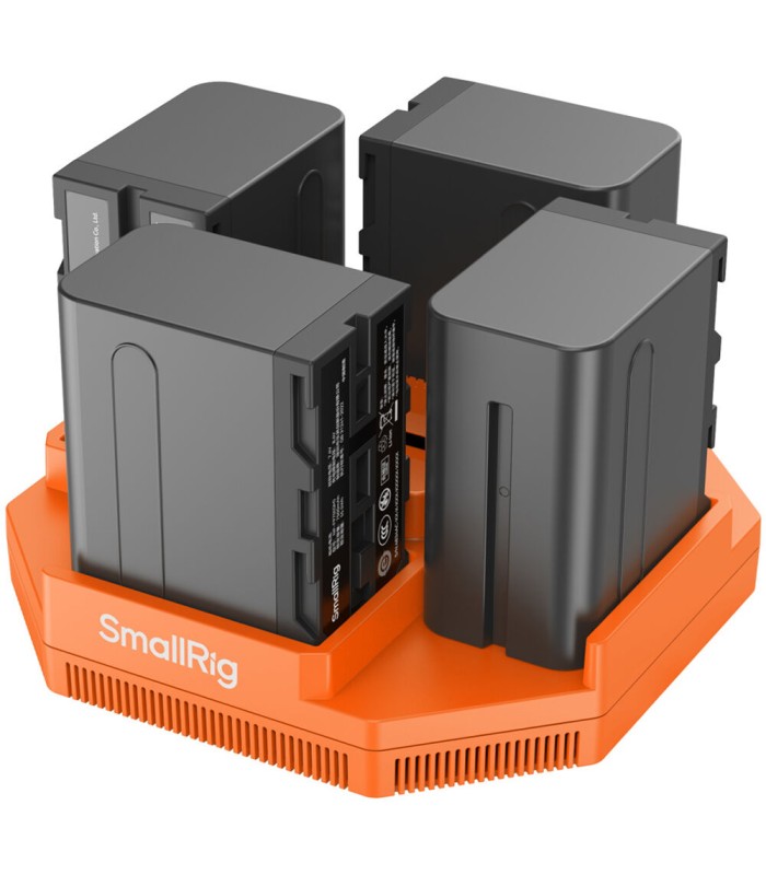 شارژر باتری دوربین ۴ کاناله اسمال ریگ مدل SmallRig L-Series/NP-F