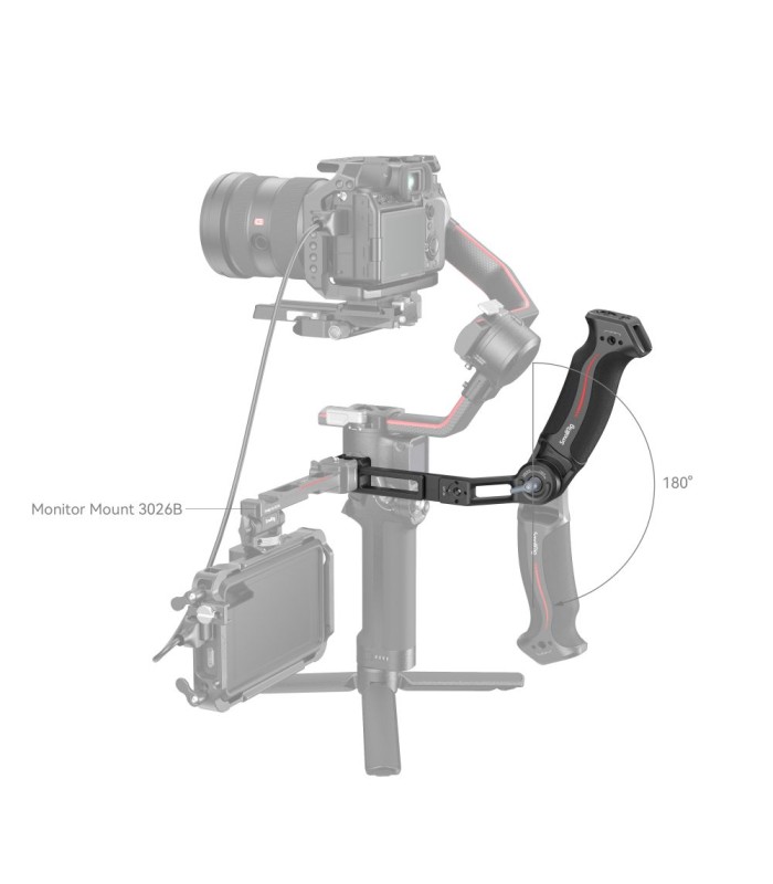 دسته گیمبال اسمال ریگ مدل smallrig Sling Handle - سازگار با DJI RS 2 / RSC 2 / RS 3 / RS 3 Pro / RS 3 Mini / RS 4 / RS 4 Pro
