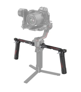 دسته دوتایی گیمبال اسمال ریگ مدل smallrig Dual Handgrip - سازگار با DJI RS 2 / RSC 2 / RS 3 / RS 3 Pro / RS 4 / RS 4 Pro