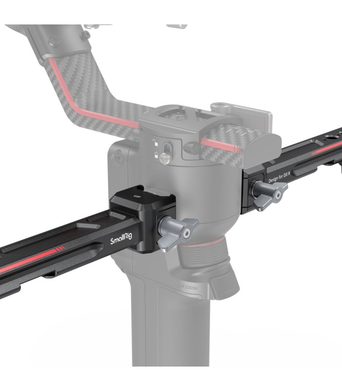 دسته دوتایی گیمبال اسمال ریگ مدل smallrig Dual Handgrip - سازگار با DJI RS 2 / RSC 2 / RS 3 / RS 3 Pro / RS 4 / RS 4 Pro