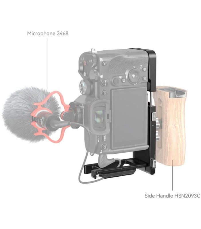 L براکت اسمال ریگ مناسب برای دوربین‌های سونی a7 IV - a7R V و a7S III