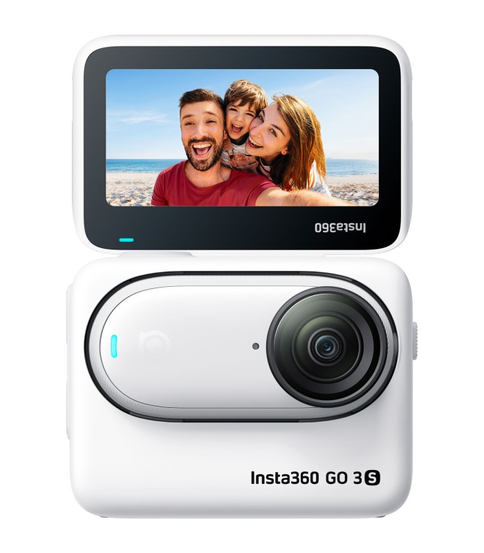 دوربین ورزشی اینستا۳۶۰ مدل Insta360 GO 3S - باندل استاندارد ظرفیت ۶۴ گیگابایت - رنگ سفید