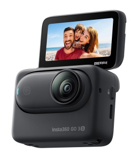 دوربین ورزشی اینستا۳۶۰ مدل Insta360 GO 3S - باندل استاندارد  ظرفیت ۱۲۸ گیگابایت - رنگ مشکی