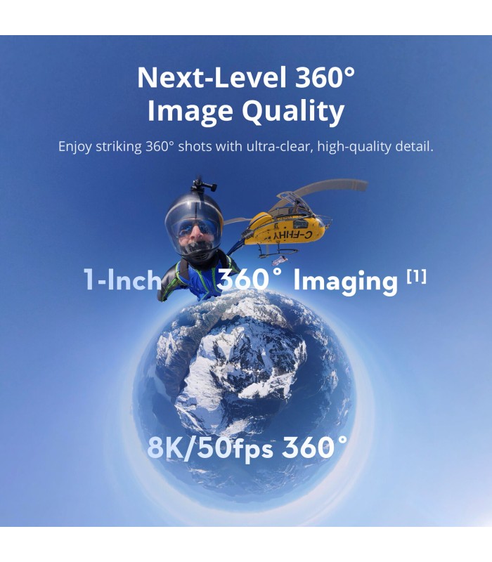 دوربین ورزشی دی جی آی مدل DJI Osmo 360 Adventure Combo - پک ادونچر