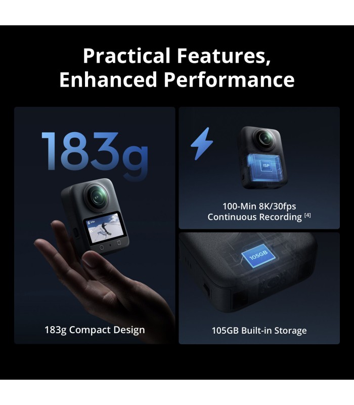 دوربین ورزشی دی جی آی مدل DJI Osmo 360 Adventure Combo - پک ادونچر