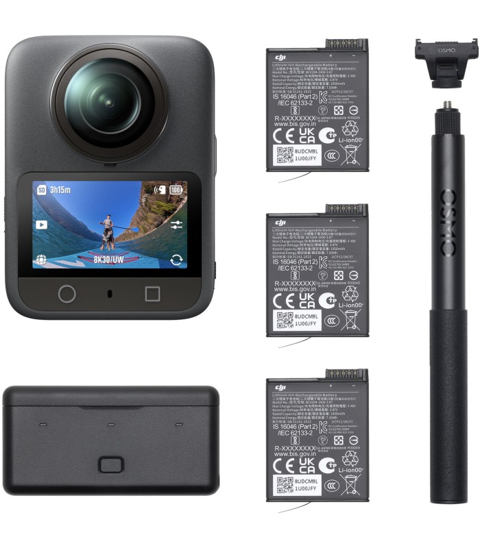 دوربین ورزشی دی جی آی مدل DJI Osmo 360 Adventure Combo - پک ادونچر