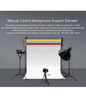 فروشگاه پیکسل - S&S Quadruple Manual Background Holder QH-B004