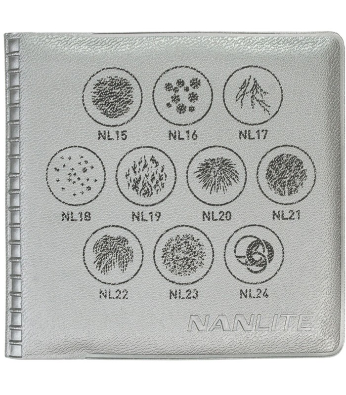 پک شماره ۲ شابلون نور نانلایت مدل NANLITE gobo as-gb-fmm-Set 2