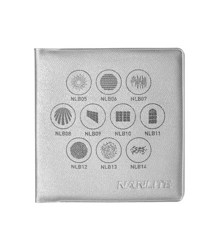 پک شماره ۱ شابلون نور نانلایت مدل NANLITE gobo as-gb-b-Set 1
