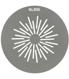 پک شماره ۱ شابلون نور نانلایت مدل NANLITE gobo as-gb-b-Set 1