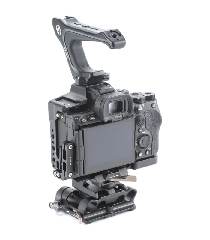 کیت هالف کیج دوربین تیلتا به همراه پایه مدل Tilta Kit with 15mm LWS Baseplate - سازگار با Sony a7R V