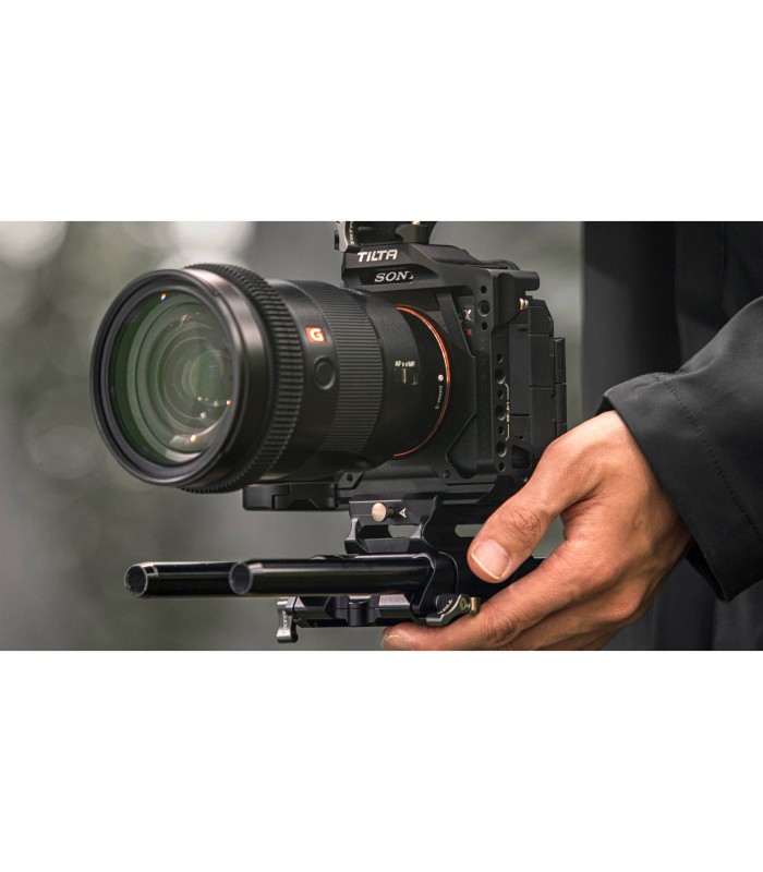کیت هالف کیج دوربین تیلتا به همراه پایه مدل Tilta Kit with 15mm LWS Baseplate - سازگار با Sony a7R V