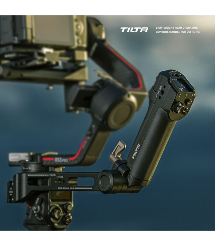 دسته نگه دارنده تیلتا مدل Tilta Rear Operating - سازگار با DJI RS 4 Pro/RS 4/3 Pro/RS 2