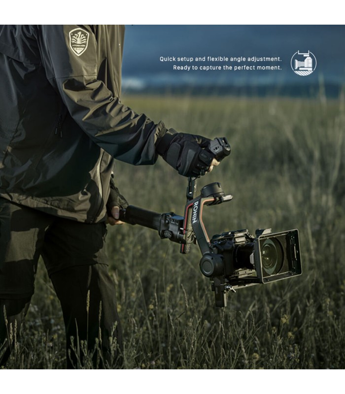 دسته نگه دارنده تیلتا مدل Tilta Rear Operating - سازگار با DJI RS 4 Pro/RS 4/3 Pro/RS 2