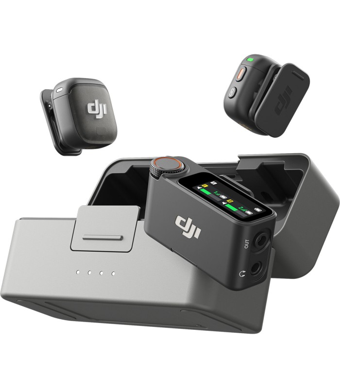 میکروفون یقه‌ای بی‌سیم دی جی آی مدل DJI Mic 3 2-Person Compact