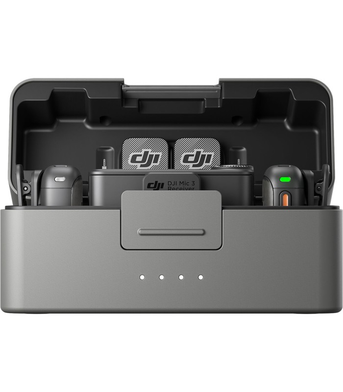 میکروفون یقه‌ای بی‌سیم دی جی آی مدل DJI Mic 3 2-Person Compact