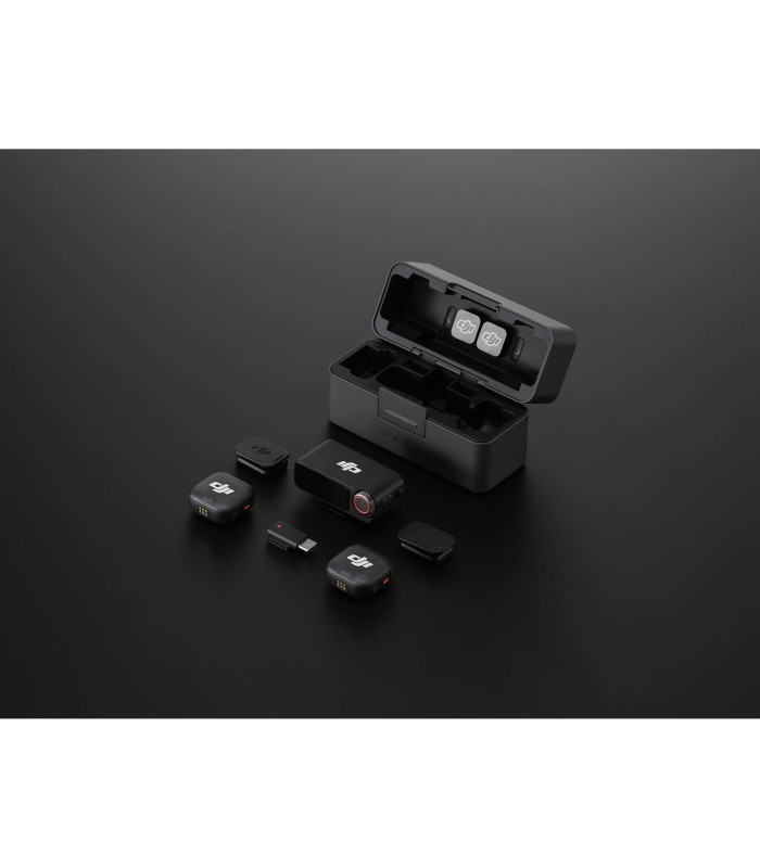 میکروفون یقه‌ای بی‌سیم دی جی آی مدل DJI Mic 3 2-Person Compact