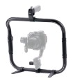 نگه دارنده تیلتا به همراه دسته کنترل یکپارچه مدل Tilta Basic Ring Grip Plus - سازگار با DJI Ronin