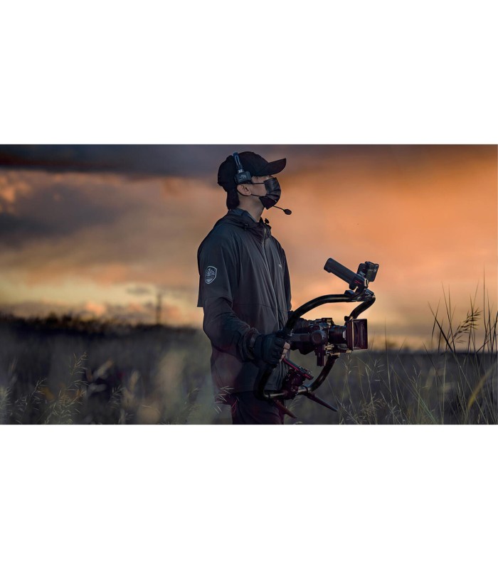 نگه دارنده تیلتا به همراه دسته کنترل یکپارچه مدل Tilta Basic Ring Grip Plus - سازگار با DJI Ronin