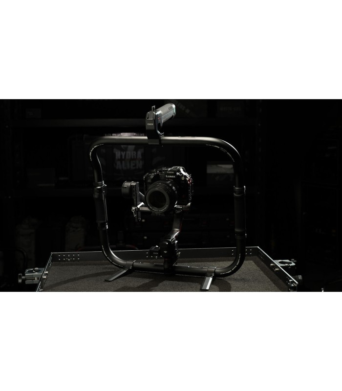 نگه دارنده تیلتا به همراه دسته کنترل یکپارچه مدل Tilta Basic Ring Grip Plus - سازگار با DJI Ronin