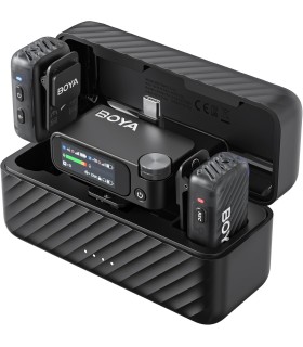 میکروفون یقه‌ای بی‌سیم بویا مدل BOYA BOYAMIC 2-01