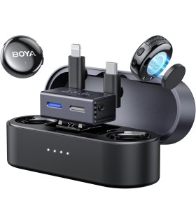 میکروفون یقه‌ای بی‌سیم بویا مدل BOYA BOYALINK 3-01