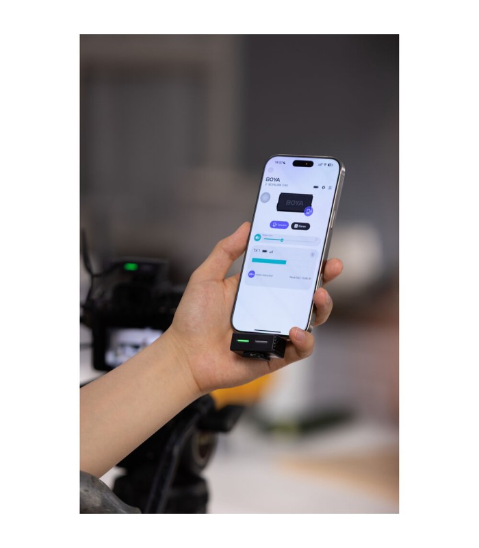 میکروفون یقه‌ای بی‌سیم بویا مدل BOYA BOYALINK 3-02