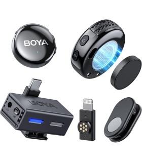 میکروفون یقه‌ای بی‌سیم بویا مدل BOYA BOYALINK 3-03