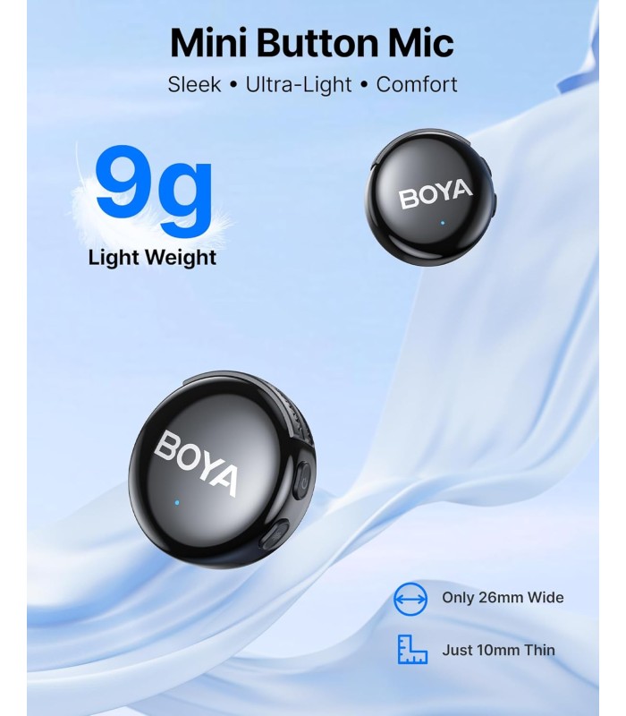 میکروفون یقه‌ای بی‌سیم بویا مدل BOYA BOYALINK 3-03
