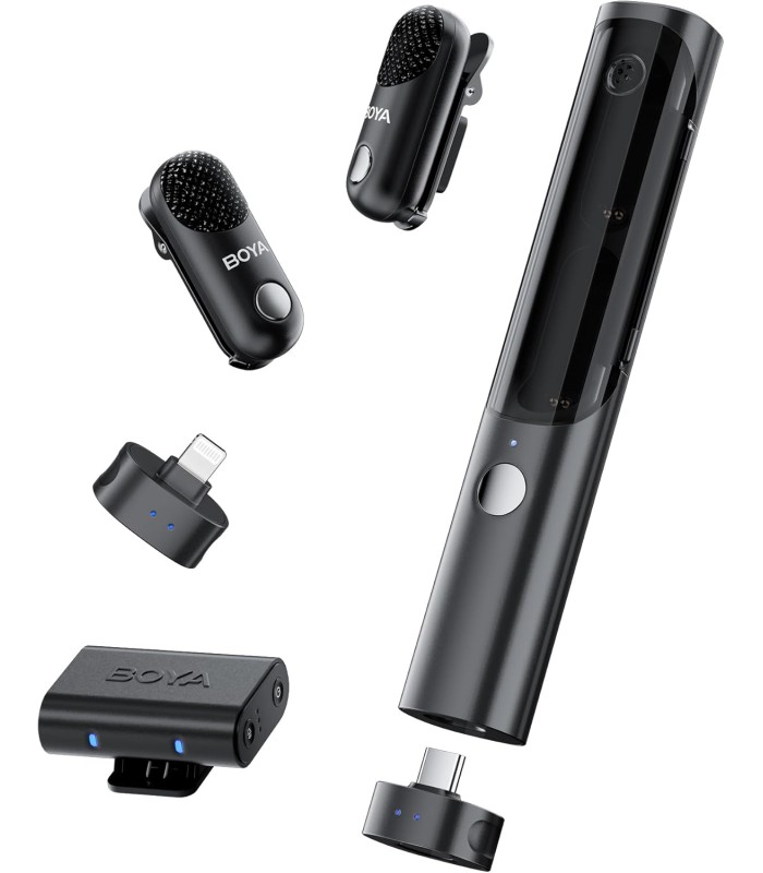 میکروفون یقه‌ای بی‌سیم بویا مدل BOYA MAGIC-02