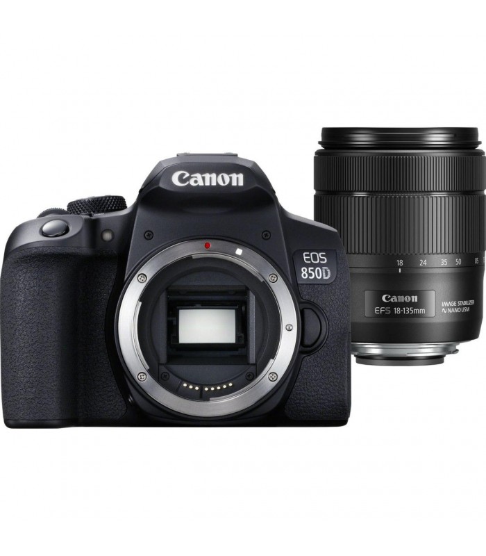 دوربین دست دوم دیجیتال کانن مدل 850D همراه با لنز EF-S 18-135mm USM