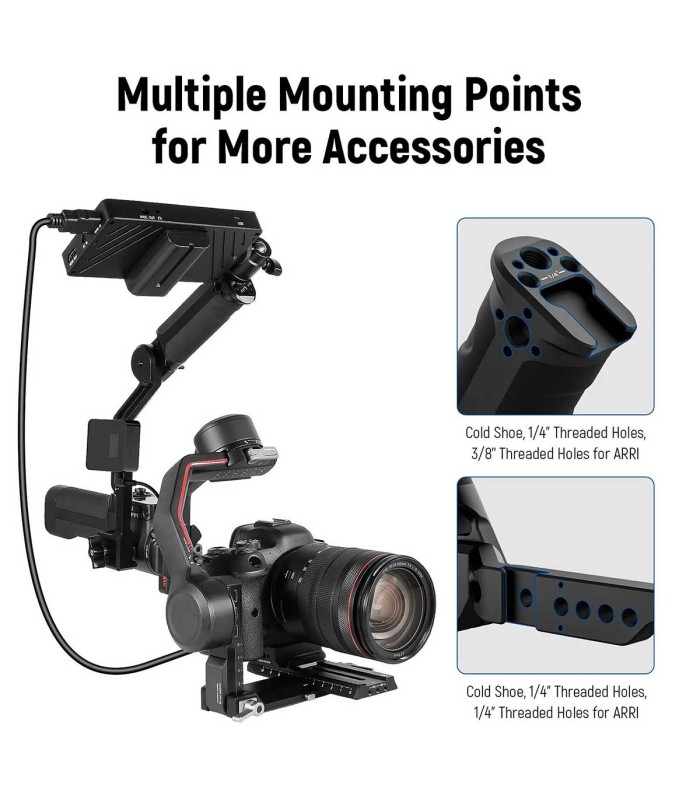 دسته گیمبال نیور مدل NEEWER Sling Handgrip - سازگار با DJI RS SERIES