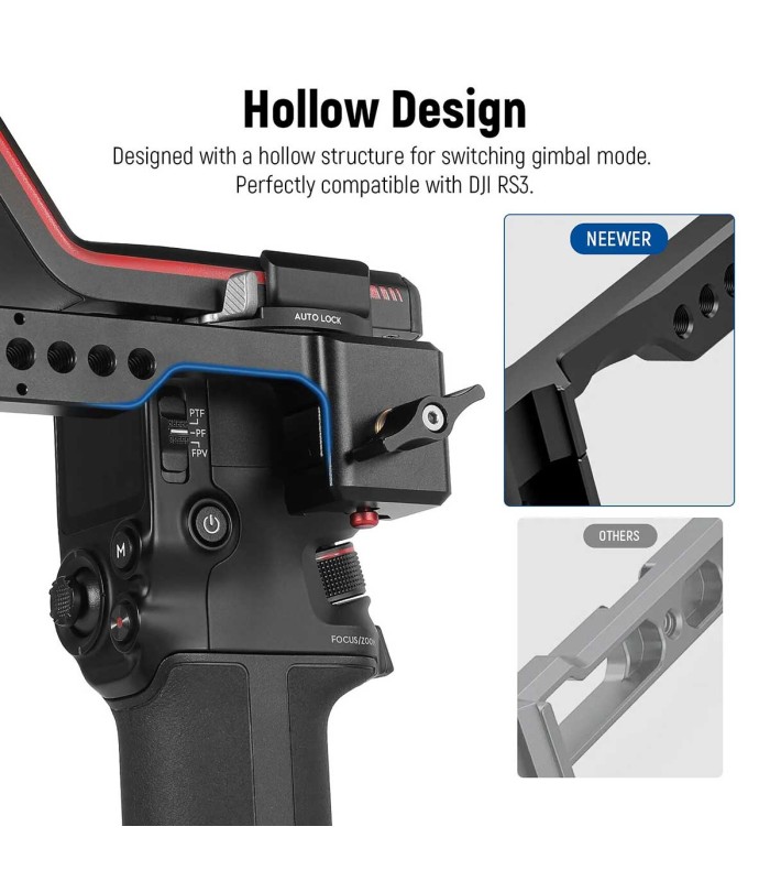 دسته گیمبال نیور مدل NEEWER Sling Handgrip - سازگار با DJI RS SERIES