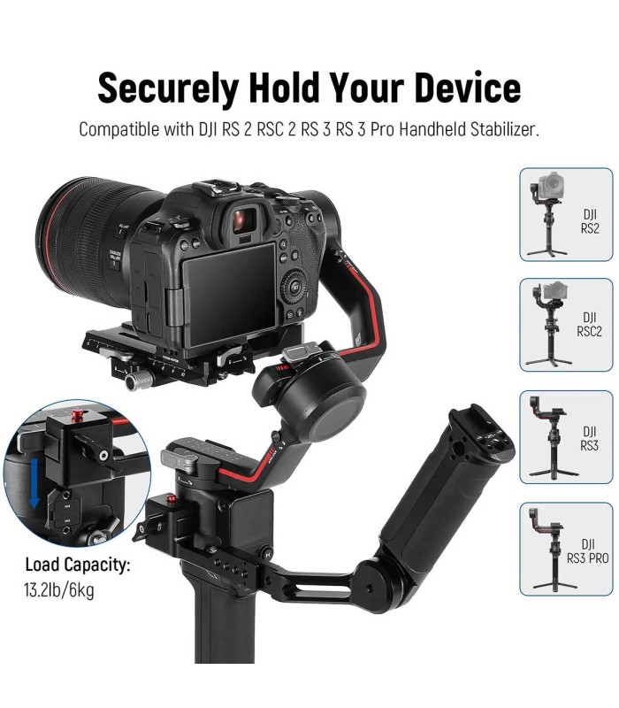 دسته گیمبال نیور مدل NEEWER Sling Handgrip - سازگار با DJI RS SERIES