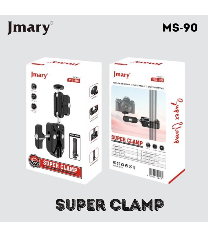 گیره چند منظوره جی‌ماری JMARY MS-90 For Action Cameras
