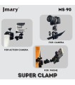 گیره چند منظوره جی‌ماری JMARY MS-90 For Action Cameras