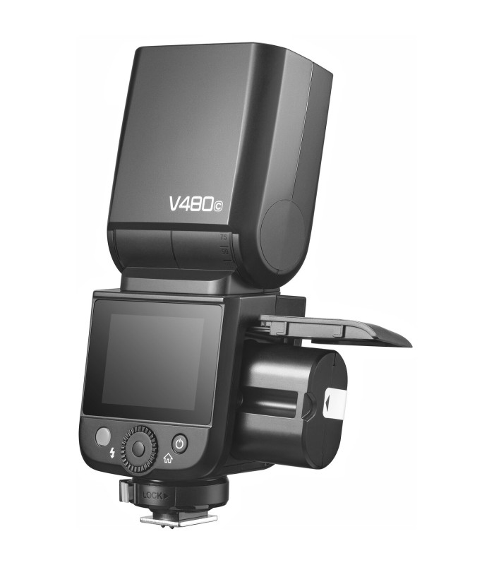فلاش دوربین گودکس مدل Godox Ving V480C TTL - سازگار با دوربین‌های کانن