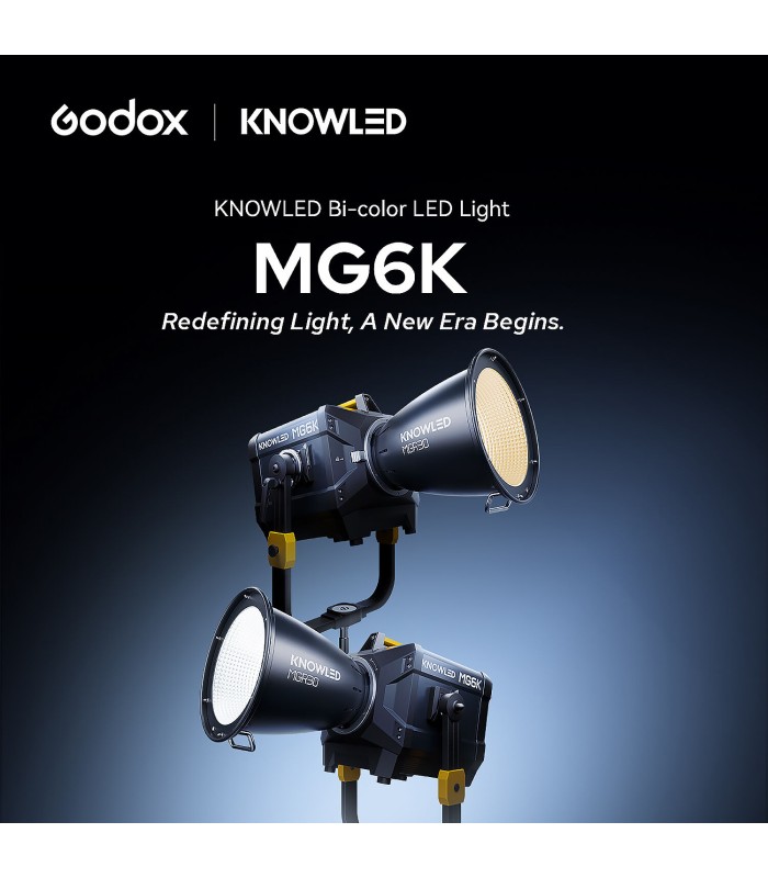 کیت نور ثابت LED گودکس مدل Godox KNOWLED MG6K Bi-Color