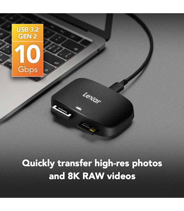 رم ریدر لکسار مدل Lexar CFexpress Type B/SD USB 3.2 Gen 2