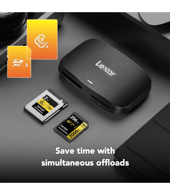 رم ریدر لکسار مدل Lexar CFexpress Type B/SD USB 3.2 Gen 2