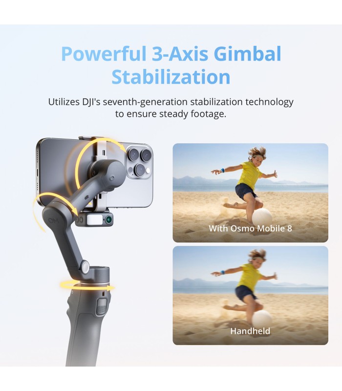 گیمبال موبایل دی جی آی مدل DJI Osmo Mobile 8