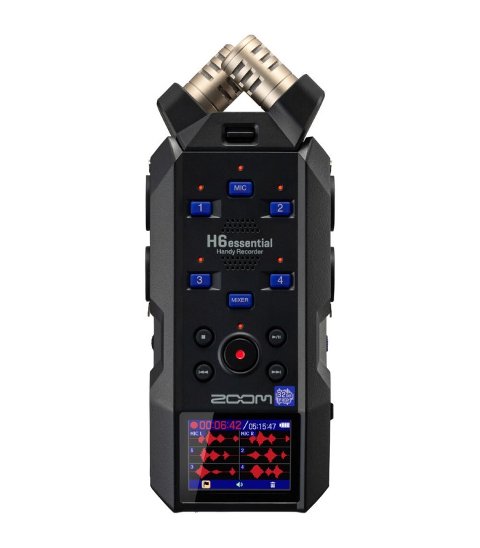 رکوردر پرتابل زوم مدل Zoom H6essential 6-Track 32-Bit Float