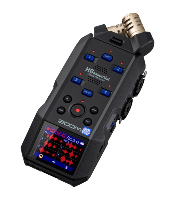 رکوردر پرتابل زوم مدل Zoom H6essential 6-Track 32-Bit Float