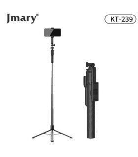 سه‌پایه نگهدارنده گوشی و دوربین جی‌ماری مدل jmary KT-239 Selfie Stick Tripod
