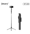 سه‌پایه نگهدارنده گوشی و دوربین جی‌ماری مدل jmary KT-239 Selfie Stick Tripod